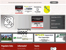 Tablet Screenshot of hodo.nl